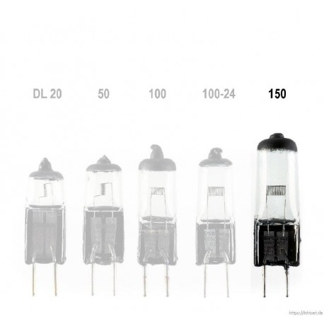 Dedolight Halogenlampen 150Watt/24 Volt - Pro-Digital